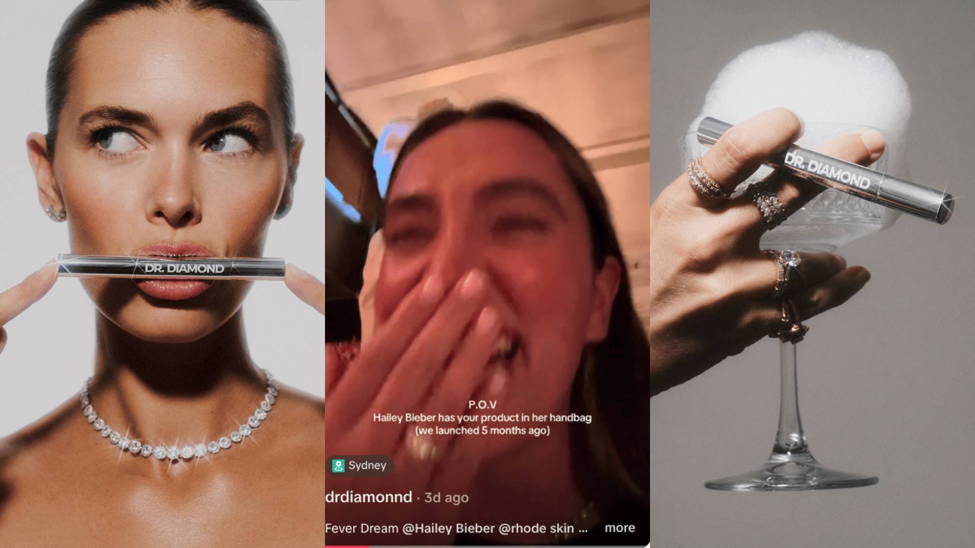 Aussie brand Dr Diamond goes viral after gifting jewellery pen to Rhode’s Hailey Bieber